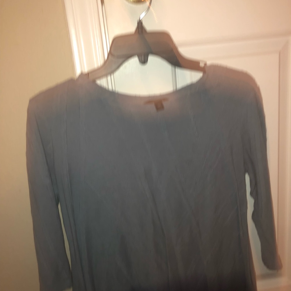 blue gradient longsleeve shirt